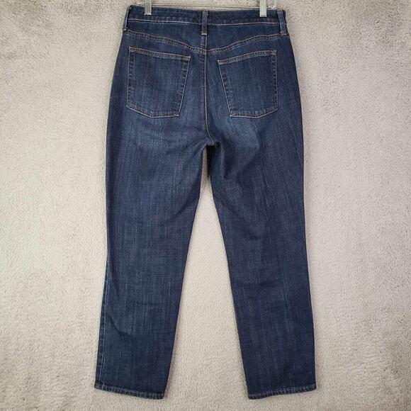 Talbots Jeans Womens Flawless Modern Ankle Blue Size 8 Stretch High Rise - Picture 3 of 11